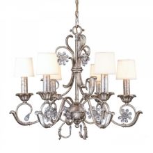 Spring lampa wisząca żyrandol 6x60W E14 230V